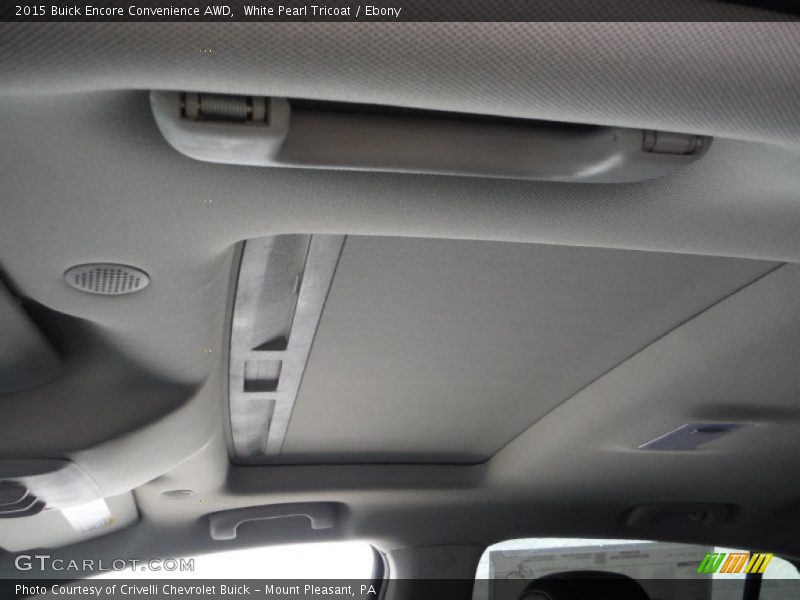 White Pearl Tricoat / Ebony 2015 Buick Encore Convenience AWD