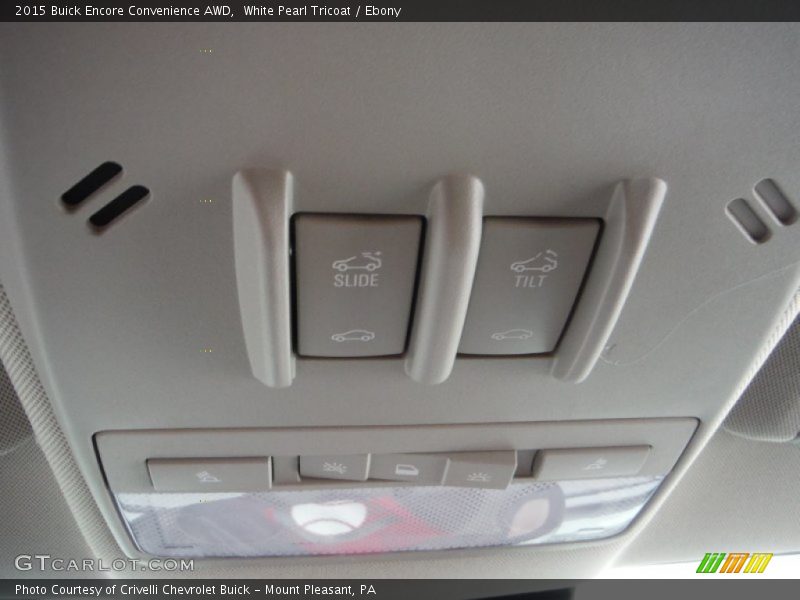 White Pearl Tricoat / Ebony 2015 Buick Encore Convenience AWD