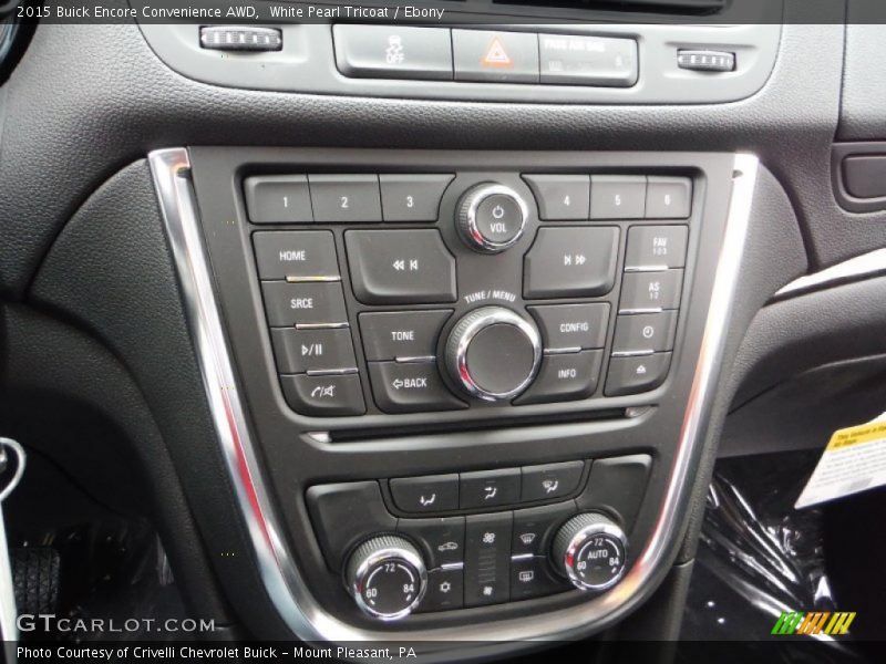 White Pearl Tricoat / Ebony 2015 Buick Encore Convenience AWD