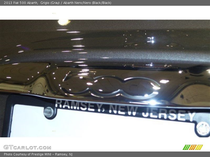Grigio (Gray) / Abarth Nero/Nero (Black/Black) 2013 Fiat 500 Abarth