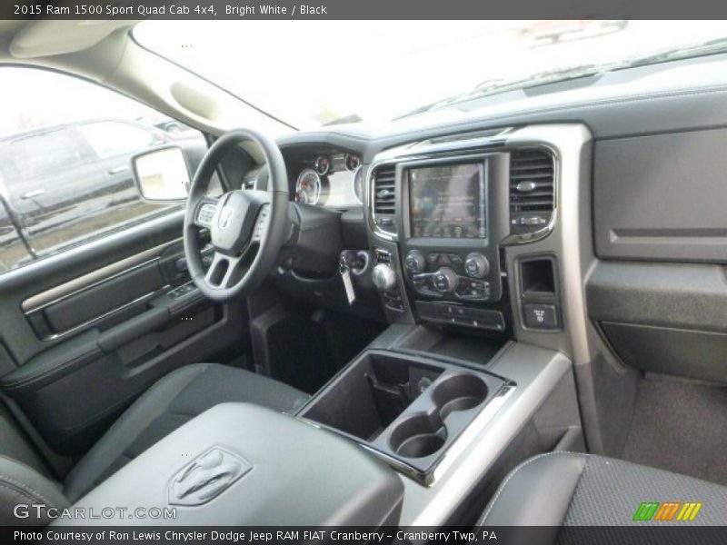 Dashboard of 2015 1500 Sport Quad Cab 4x4