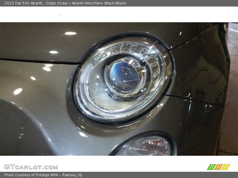 Grigio (Gray) / Abarth Nero/Nero (Black/Black) 2013 Fiat 500 Abarth
