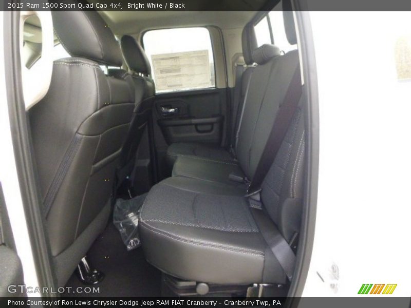 Rear Seat of 2015 1500 Sport Quad Cab 4x4