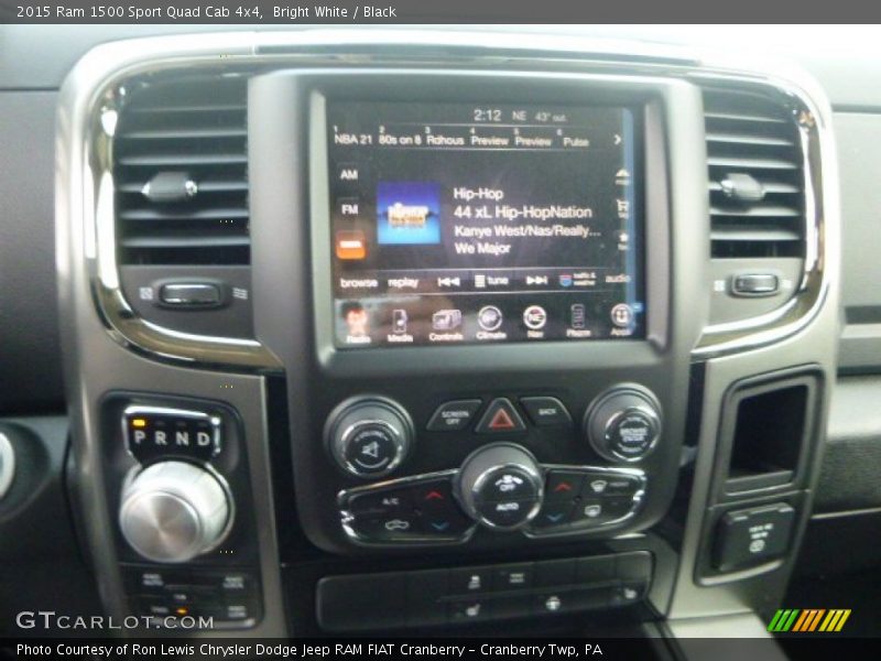 Controls of 2015 1500 Sport Quad Cab 4x4