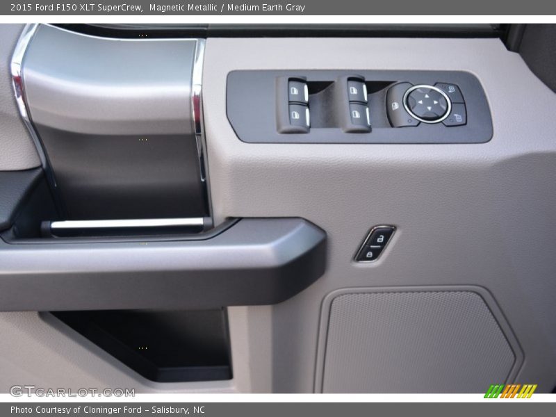 Magnetic Metallic / Medium Earth Gray 2015 Ford F150 XLT SuperCrew