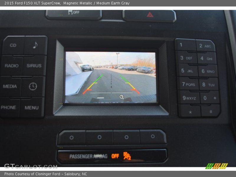 Magnetic Metallic / Medium Earth Gray 2015 Ford F150 XLT SuperCrew