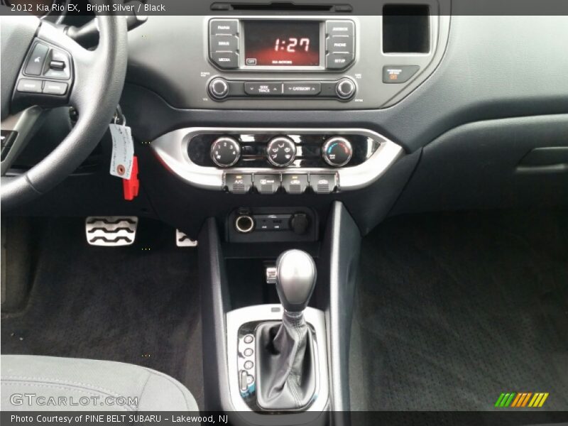 Bright Silver / Black 2012 Kia Rio EX