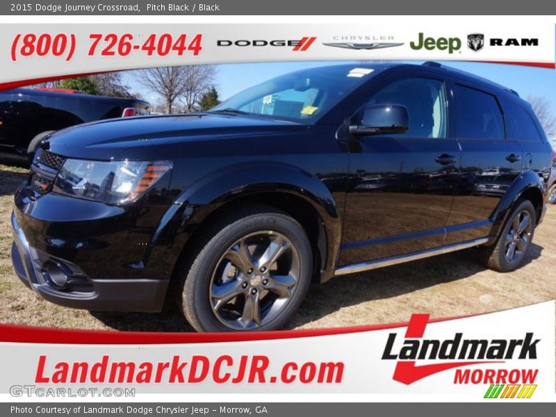 Pitch Black / Black 2015 Dodge Journey Crossroad