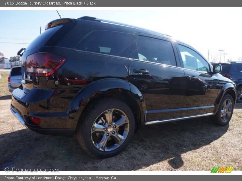 Pitch Black / Black 2015 Dodge Journey Crossroad