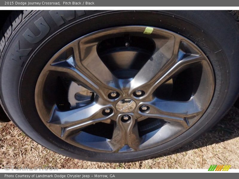 Pitch Black / Black 2015 Dodge Journey Crossroad