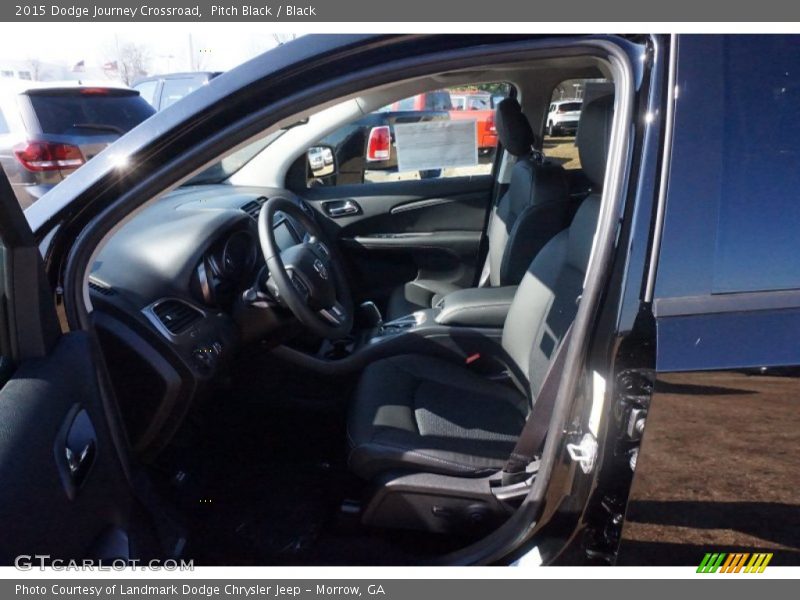 Pitch Black / Black 2015 Dodge Journey Crossroad