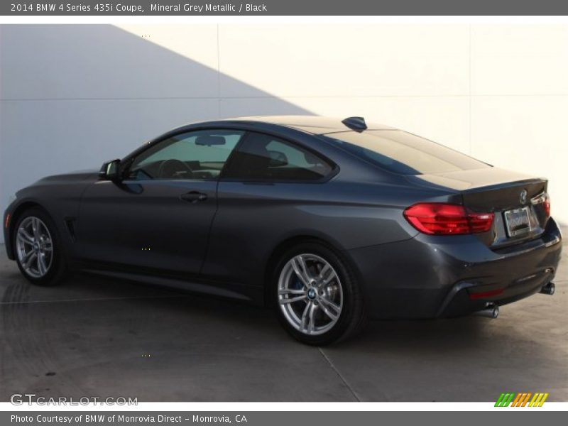 Mineral Grey Metallic / Black 2014 BMW 4 Series 435i Coupe