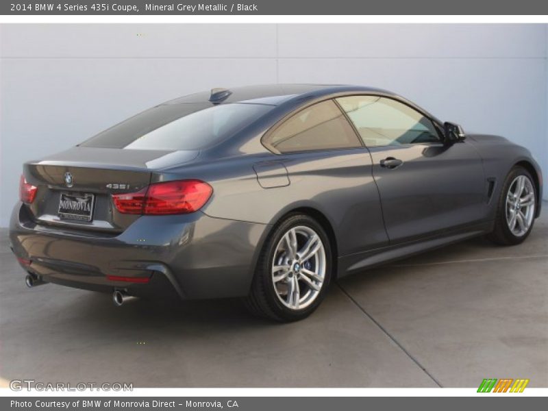 Mineral Grey Metallic / Black 2014 BMW 4 Series 435i Coupe