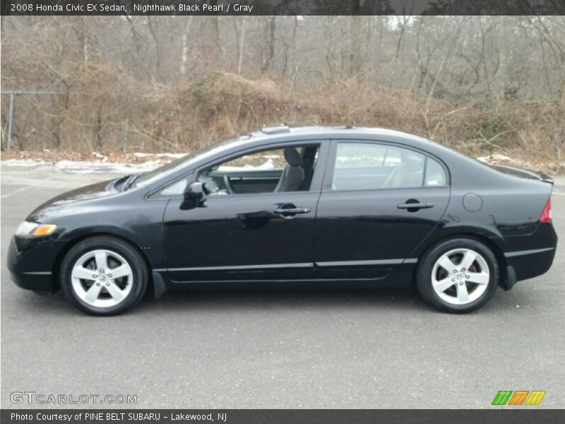  2008 Civic EX Sedan Nighthawk Black Pearl