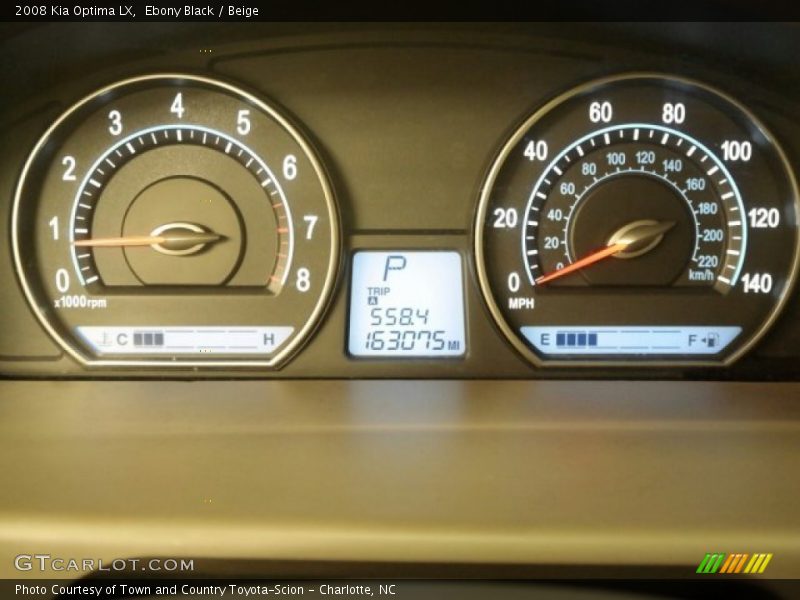  2008 Optima LX LX Gauges