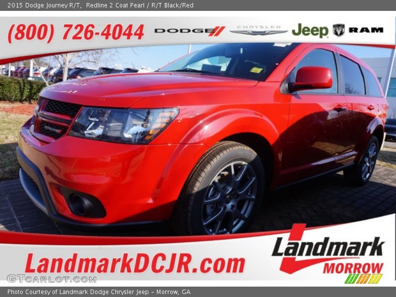 Redline 2 Coat Pearl / R/T Black/Red 2015 Dodge Journey R/T