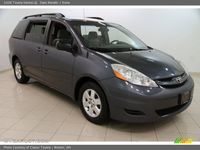 Slate Metallic / Stone 2008 Toyota Sienna LE