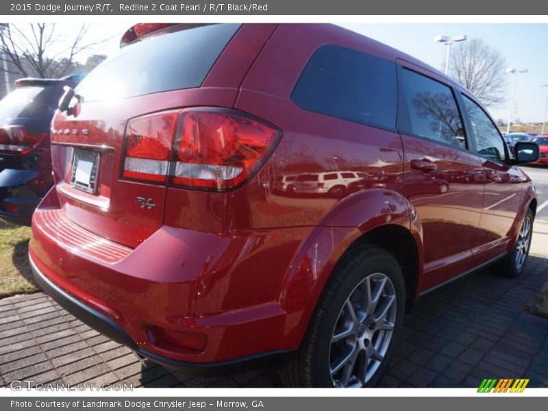 Redline 2 Coat Pearl / R/T Black/Red 2015 Dodge Journey R/T