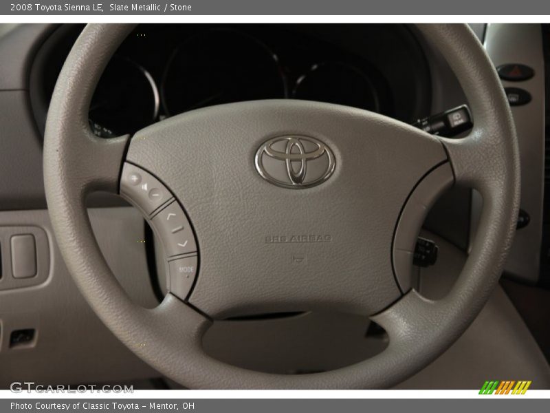 Slate Metallic / Stone 2008 Toyota Sienna LE