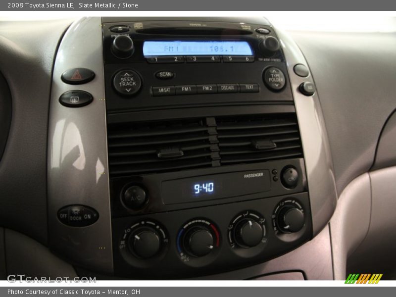 Slate Metallic / Stone 2008 Toyota Sienna LE