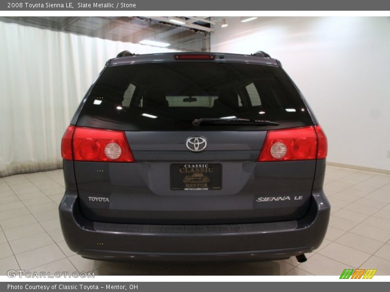 Slate Metallic / Stone 2008 Toyota Sienna LE