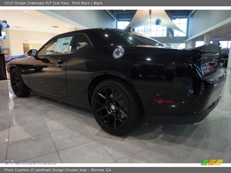 Pitch Black / Black 2015 Dodge Challenger R/T Scat Pack
