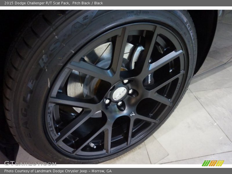 Pitch Black / Black 2015 Dodge Challenger R/T Scat Pack