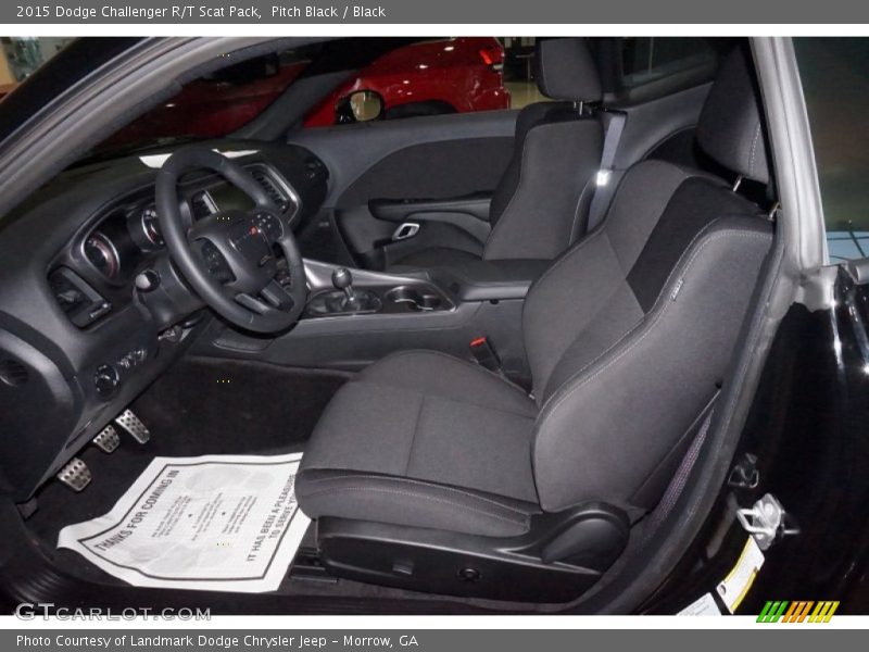 Pitch Black / Black 2015 Dodge Challenger R/T Scat Pack