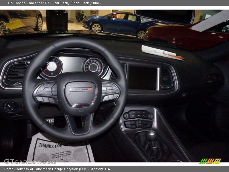Pitch Black / Black 2015 Dodge Challenger R/T Scat Pack