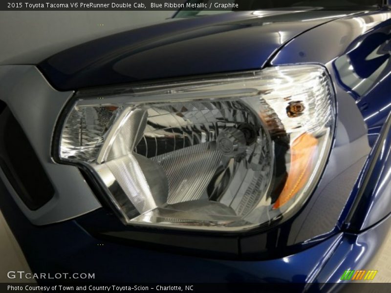 Blue Ribbon Metallic / Graphite 2015 Toyota Tacoma V6 PreRunner Double Cab