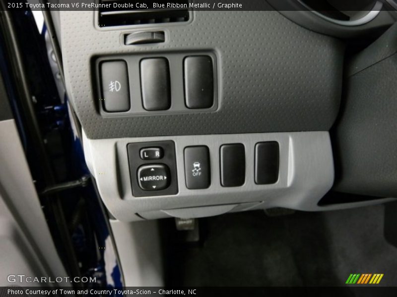 Blue Ribbon Metallic / Graphite 2015 Toyota Tacoma V6 PreRunner Double Cab