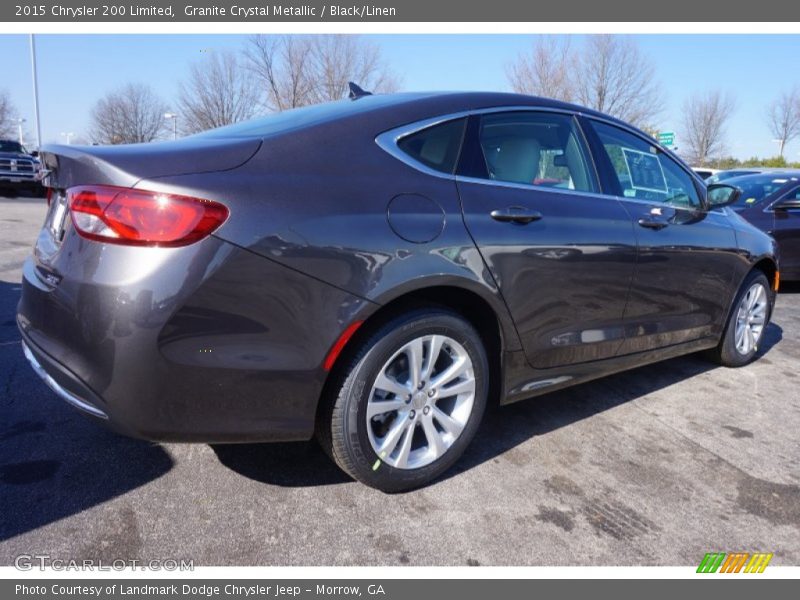 Granite Crystal Metallic / Black/Linen 2015 Chrysler 200 Limited