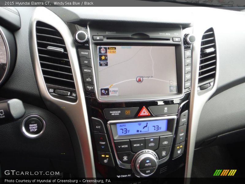 Controls of 2015 Elantra GT 