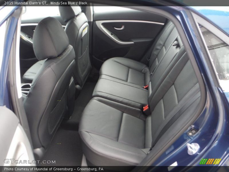 Rear Seat of 2015 Elantra GT 