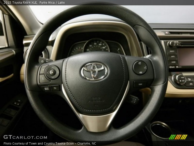 Pyrite Mica / Latte 2015 Toyota RAV4 XLE