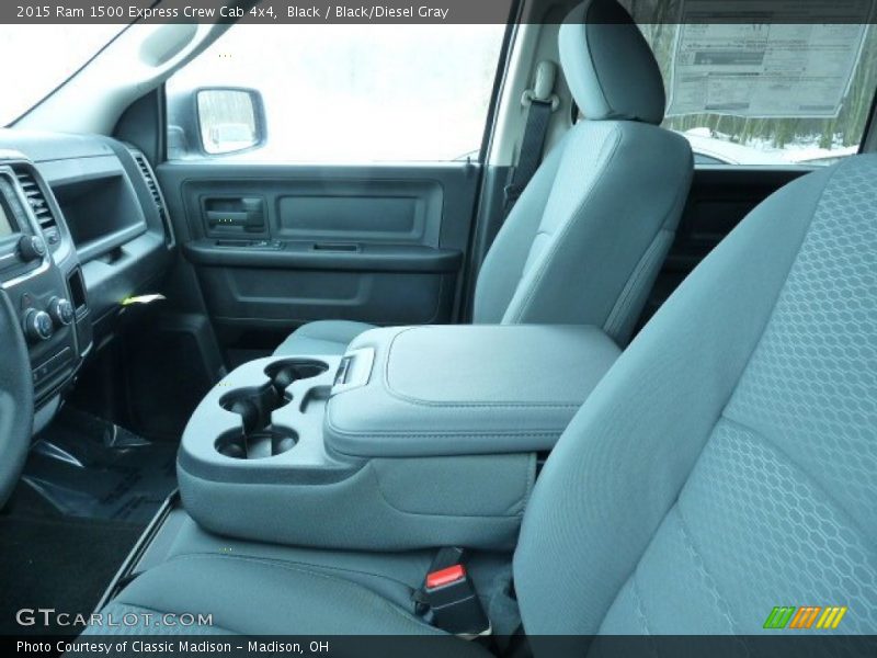 Black / Black/Diesel Gray 2015 Ram 1500 Express Crew Cab 4x4