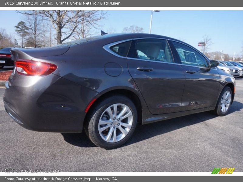 Granite Crystal Metallic / Black/Linen 2015 Chrysler 200 Limited