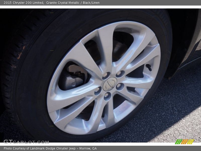 Granite Crystal Metallic / Black/Linen 2015 Chrysler 200 Limited