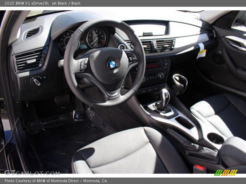 Jet Black / Black 2015 BMW X1 sDrive28i