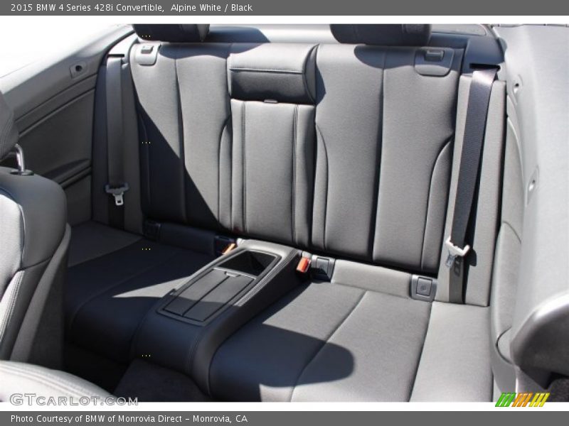 Alpine White / Black 2015 BMW 4 Series 428i Convertible