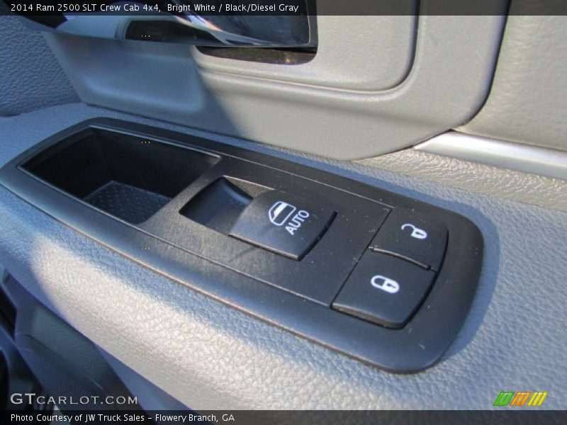 Bright White / Black/Diesel Gray 2014 Ram 2500 SLT Crew Cab 4x4