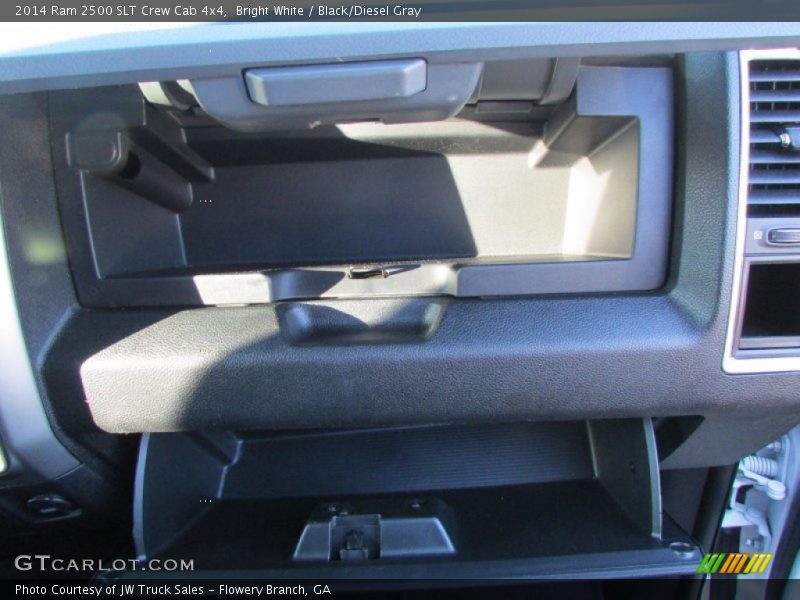Bright White / Black/Diesel Gray 2014 Ram 2500 SLT Crew Cab 4x4