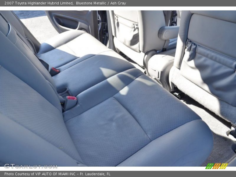 Bluestone Metallic / Ash Gray 2007 Toyota Highlander Hybrid Limited