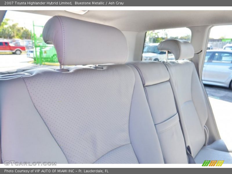 Bluestone Metallic / Ash Gray 2007 Toyota Highlander Hybrid Limited