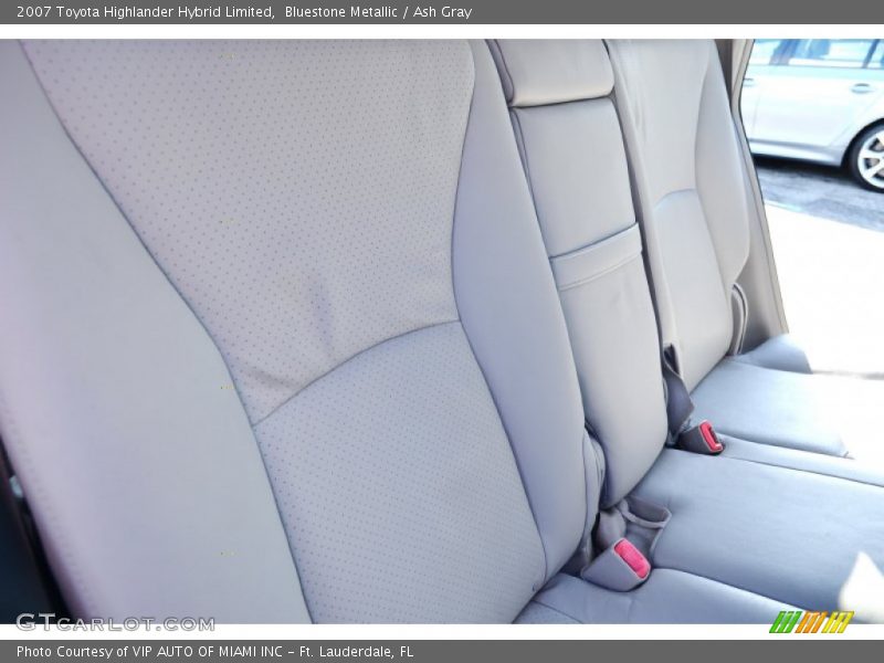 Bluestone Metallic / Ash Gray 2007 Toyota Highlander Hybrid Limited