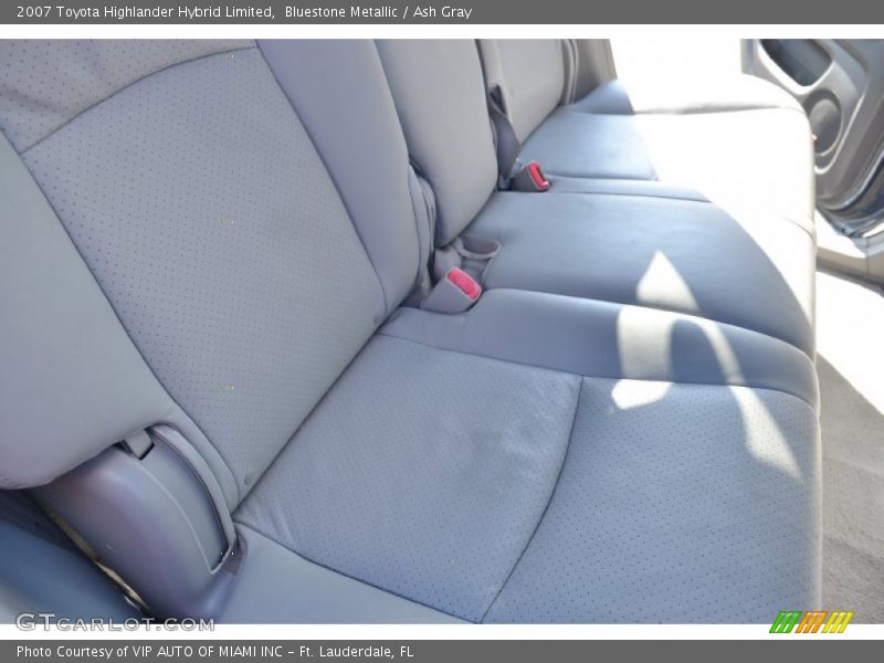 Bluestone Metallic / Ash Gray 2007 Toyota Highlander Hybrid Limited