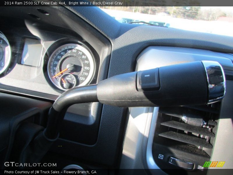 Bright White / Black/Diesel Gray 2014 Ram 2500 SLT Crew Cab 4x4