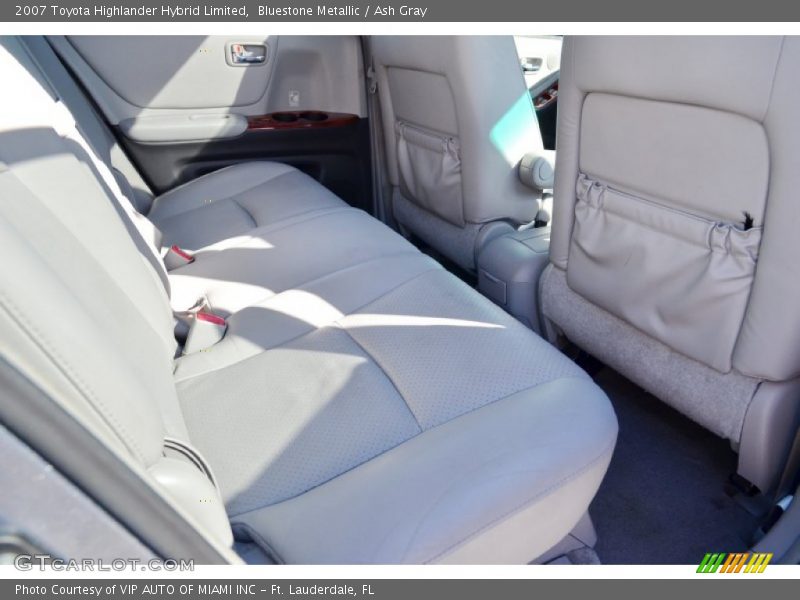 Bluestone Metallic / Ash Gray 2007 Toyota Highlander Hybrid Limited