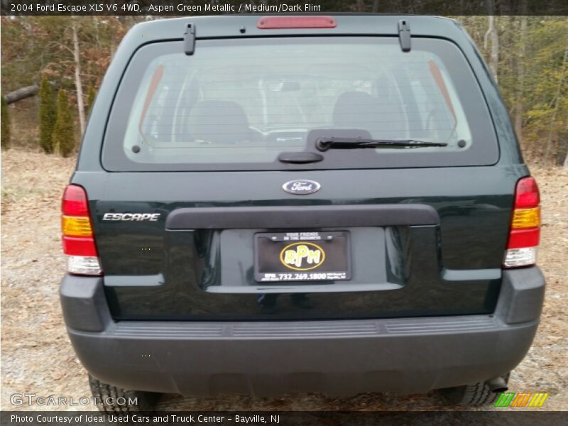 Aspen Green Metallic / Medium/Dark Flint 2004 Ford Escape XLS V6 4WD