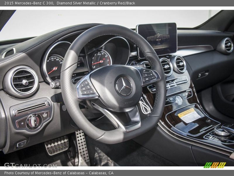 Dashboard of 2015 C 300